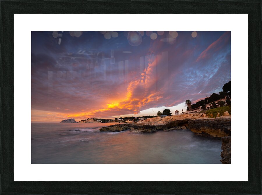 golden hour Picture Frame print