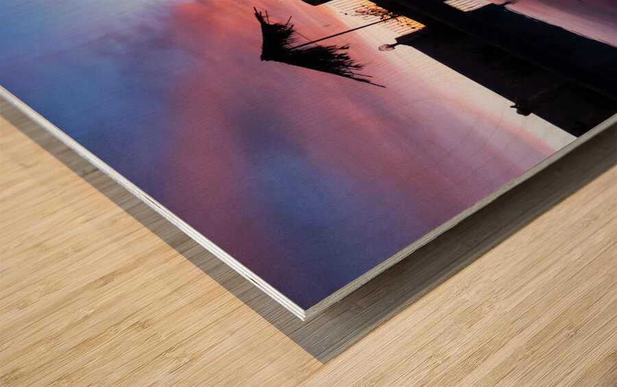 Reflektion  Wood print