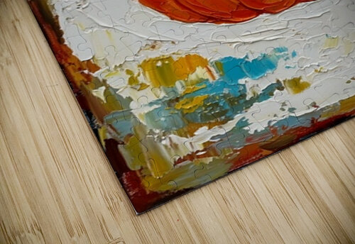 halloween pumpkin Poker card Whispers by Hugo puzzle