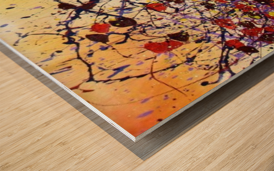 The Triumph Wood print