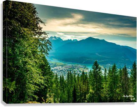 Revelstoke Overlook Canvas Print