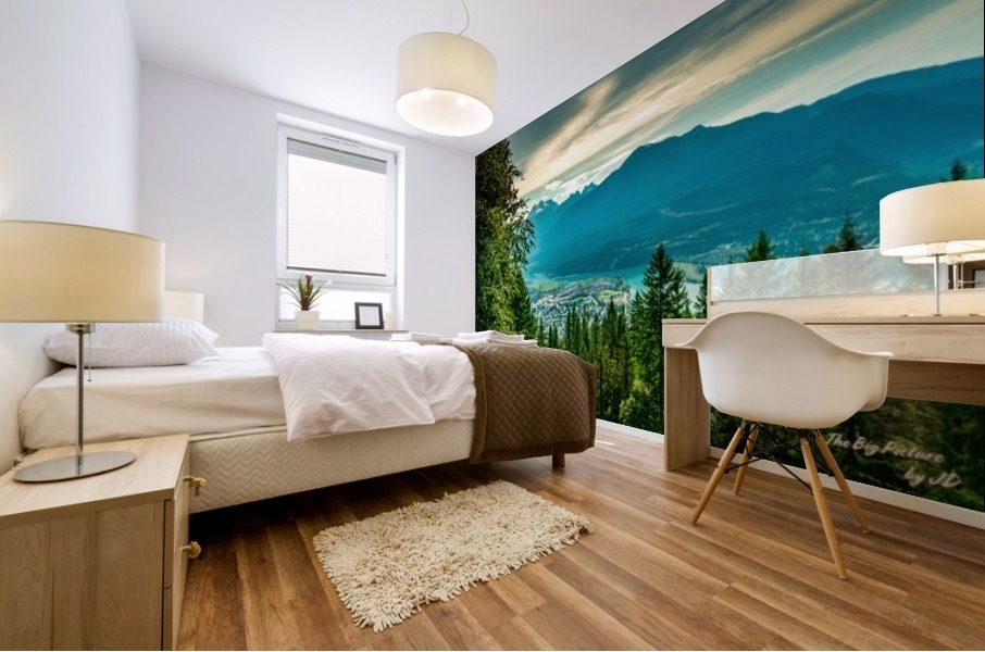 Revelstoke Overlook Mural print