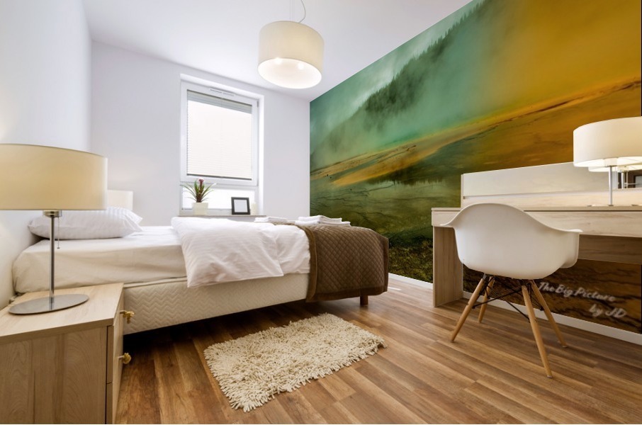 Yellowstone Dim Mural print