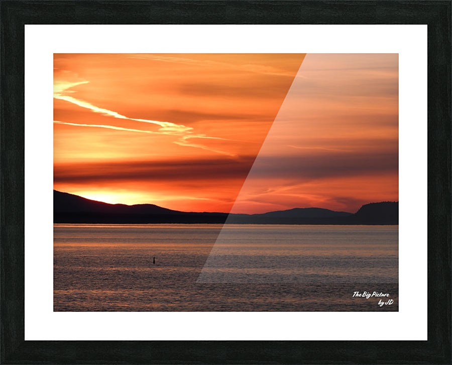 Qualicum Beach Dawn Picture Frame print