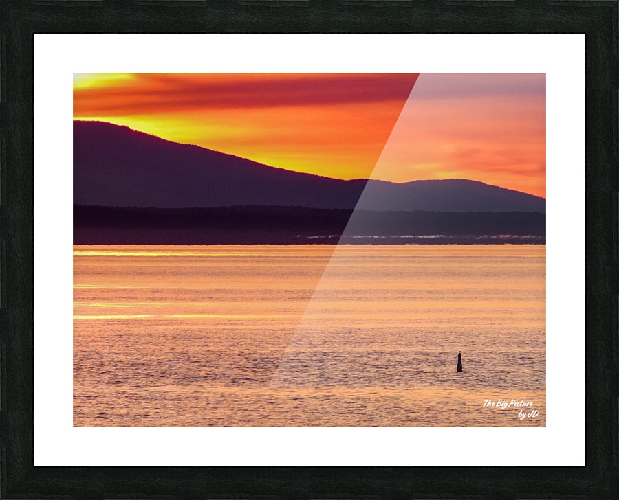 Qualicum Beach Daybreak Picture Frame print