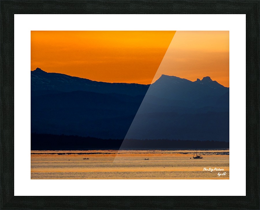 Qualicum Beach Glow Picture Frame print