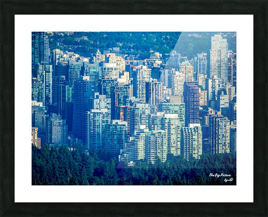 Vancouver View From Highview Picture Frame print