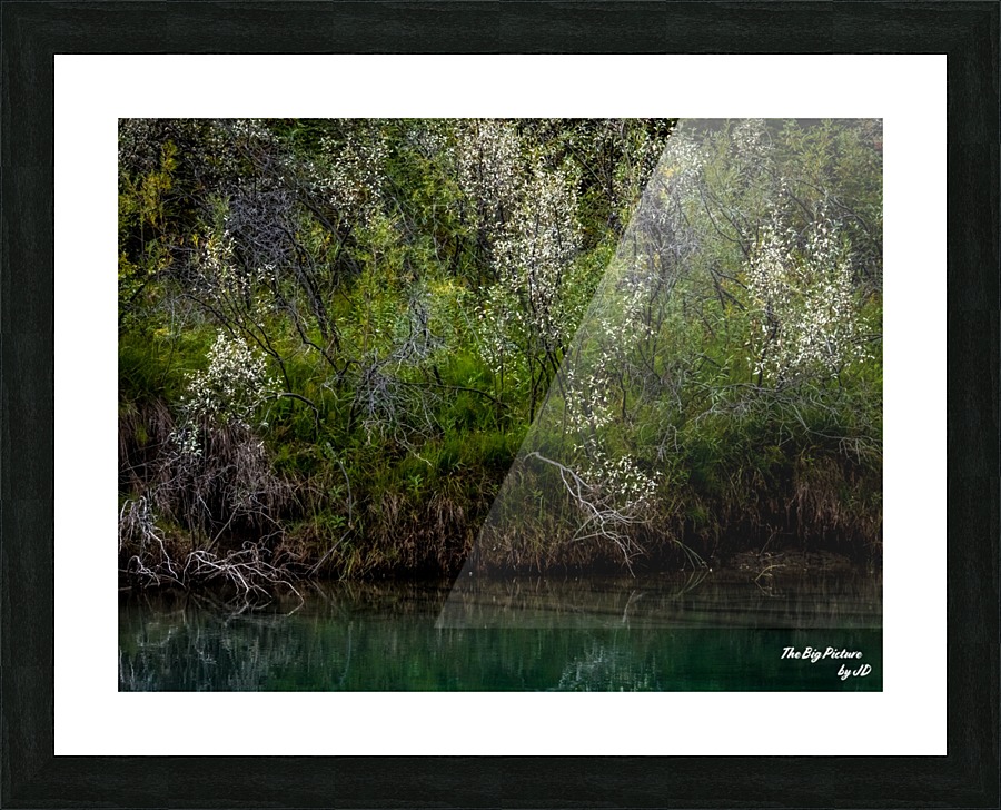 Deadman Flats Emerald 6 Picture Frame print