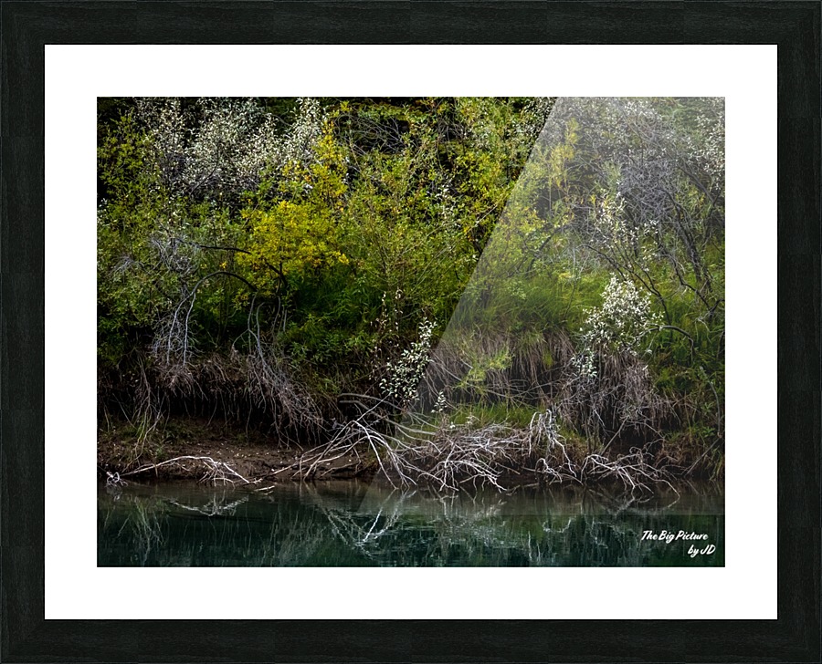 Deadman Flats Emerald 4 Picture Frame print