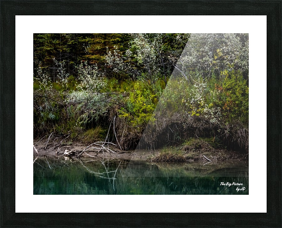 Deadman Flats Emerald 1 Picture Frame print