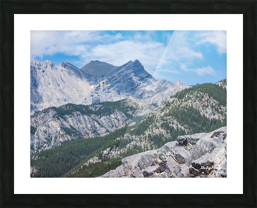 Lost Rocky Mountains Picture Frame print