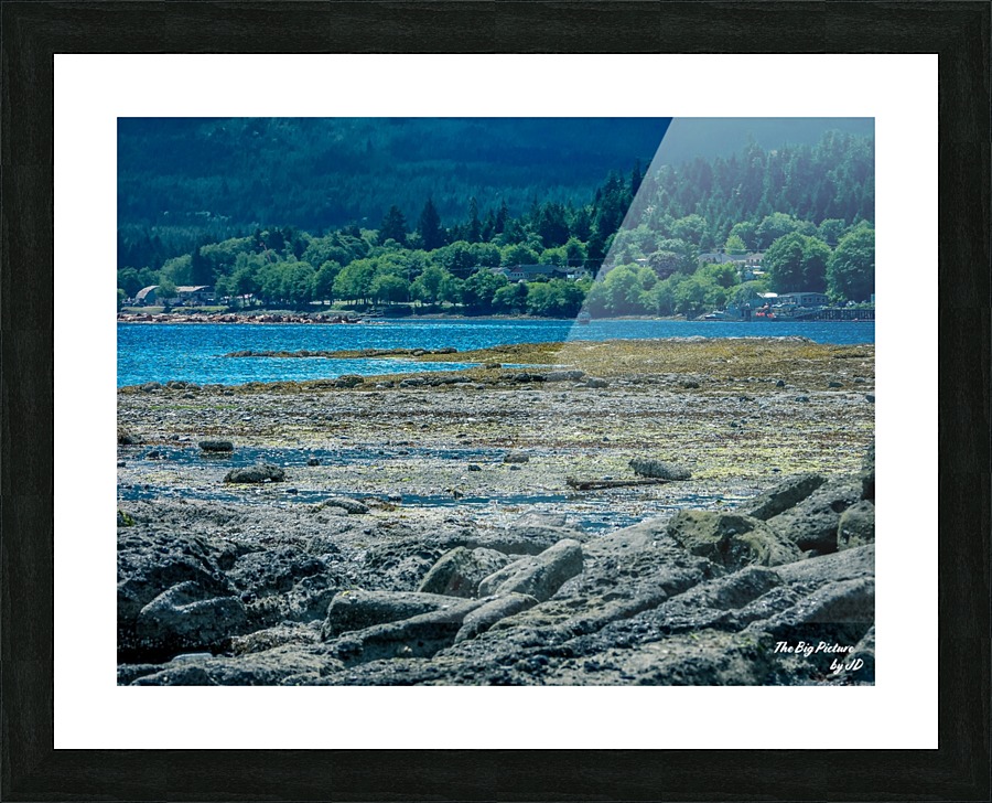 Port Hardy Rocks Picture Frame print