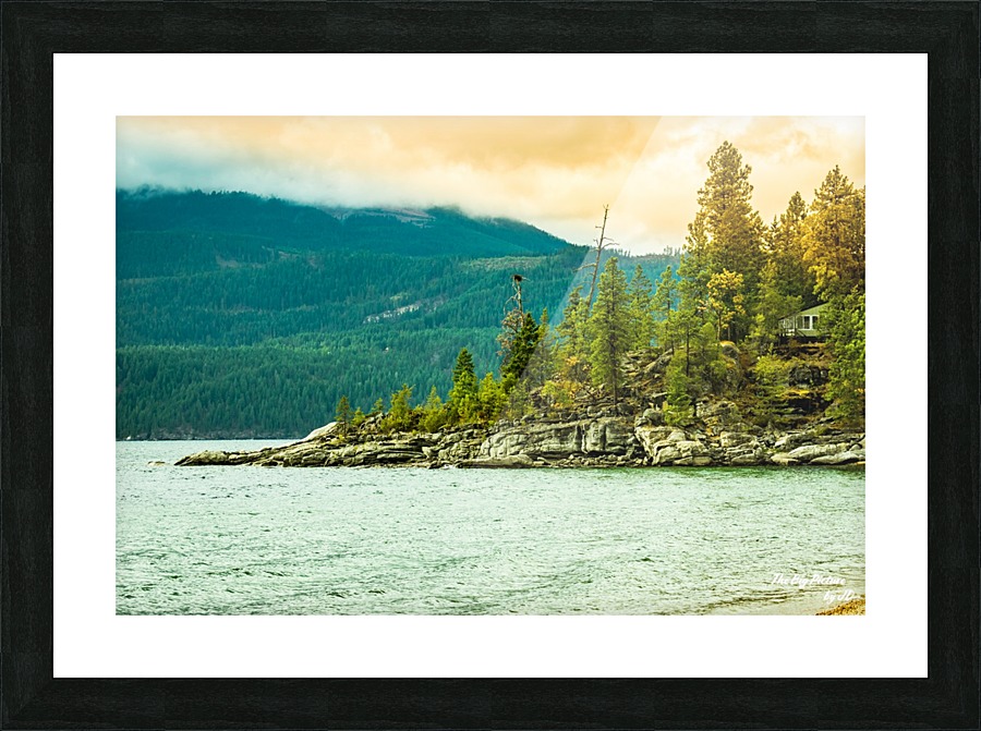 Nakusp Bend Picture Frame print
