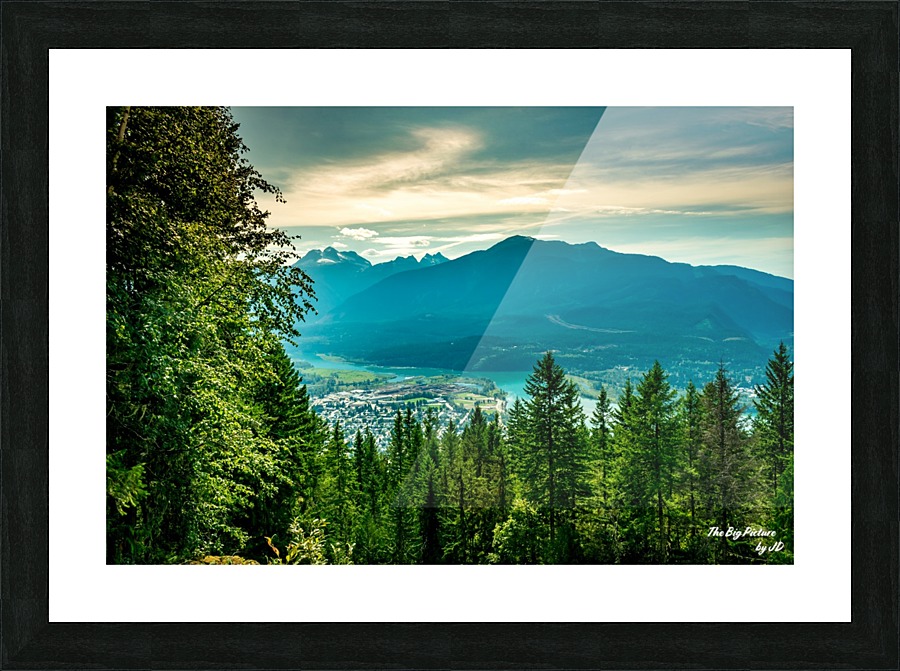 Revelstoke Overlook Picture Frame print