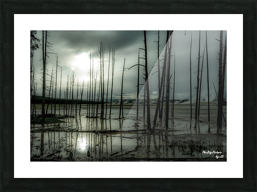 Yellowstone Deep Picture Frame print