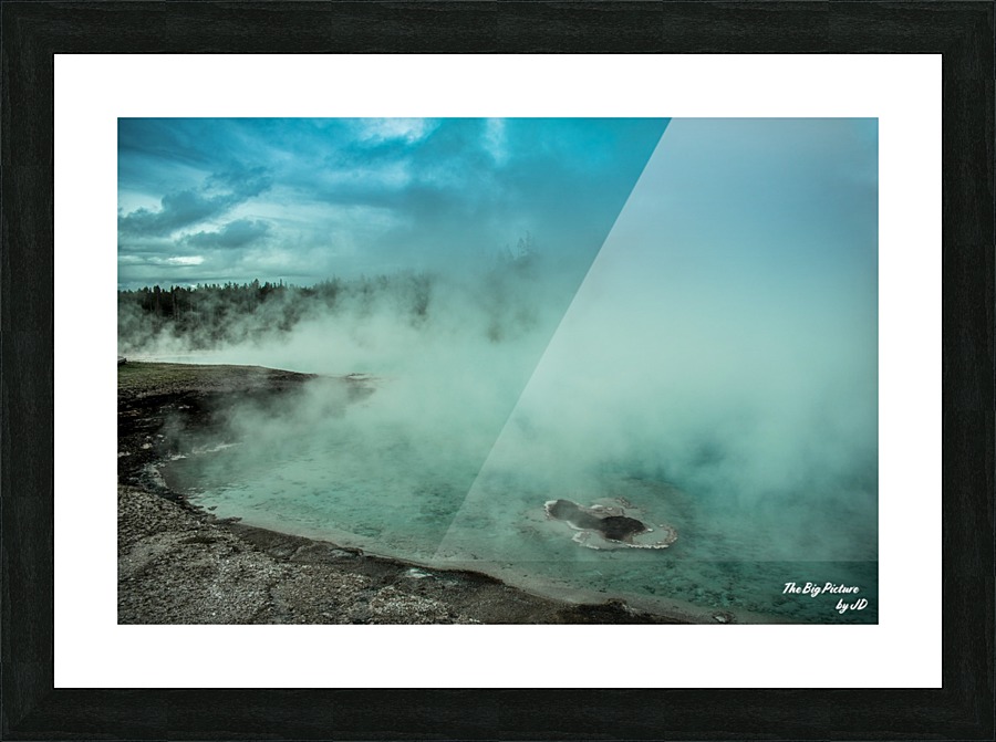 Yellowstone congress Picture Frame print