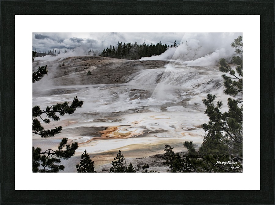Yellowstone Basin Picture Frame print