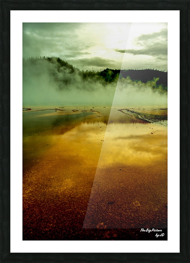 Yellowstone Amazing Picture Frame print