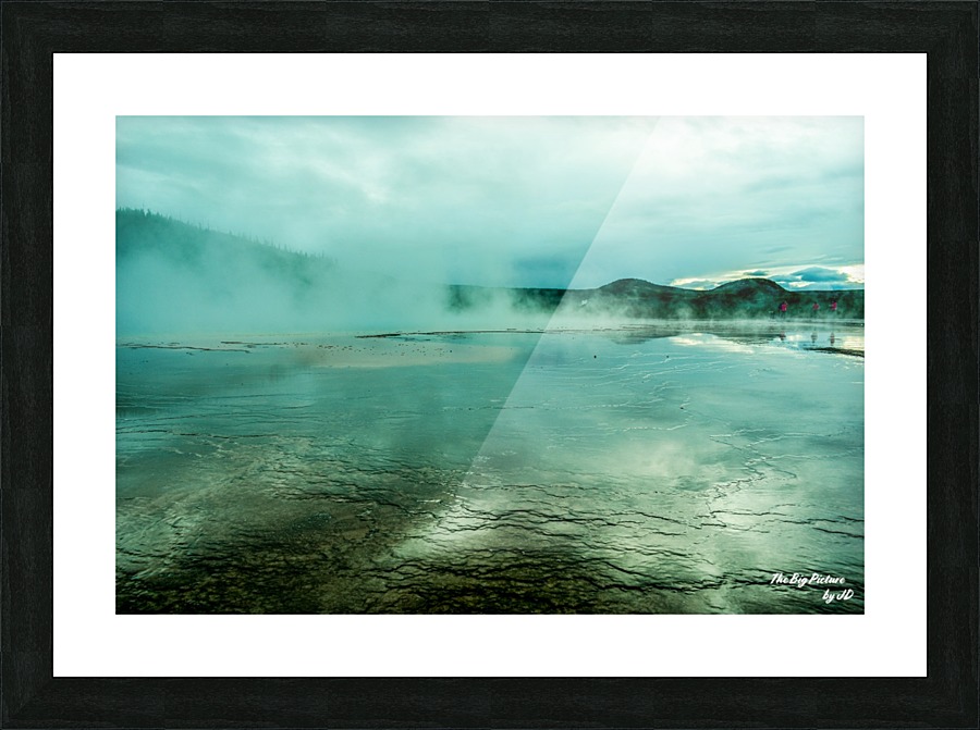 Yellowstone Blue Picture Frame print