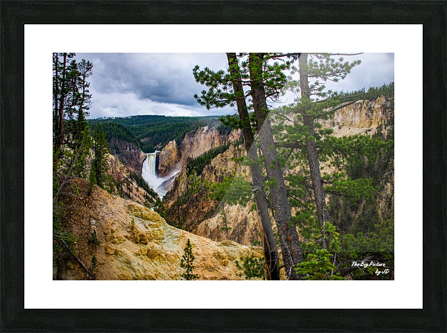 Yellowstone Grand View Picture Frame print