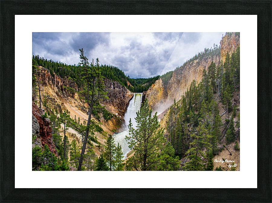 Yellowstone Grand Picture Frame print