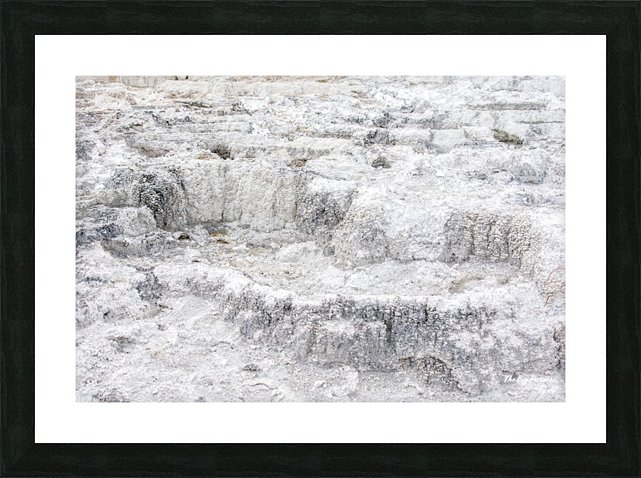 Yellowstone Jupiter Terrace Picture Frame print