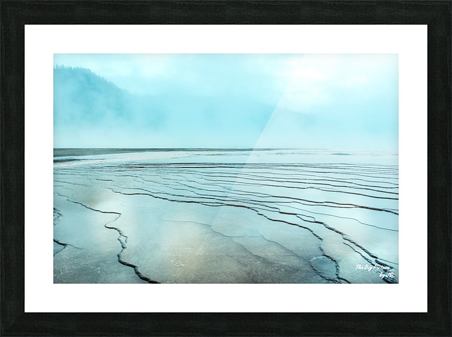 Yellowstone Pressing Picture Frame print