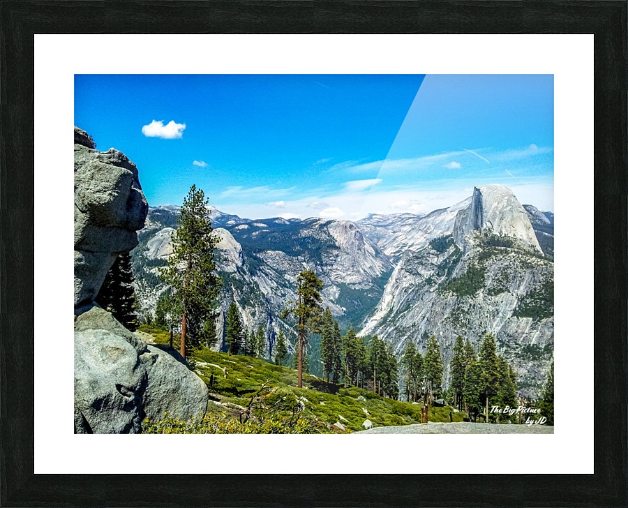 Glacier Point Half Dome Picture Frame print