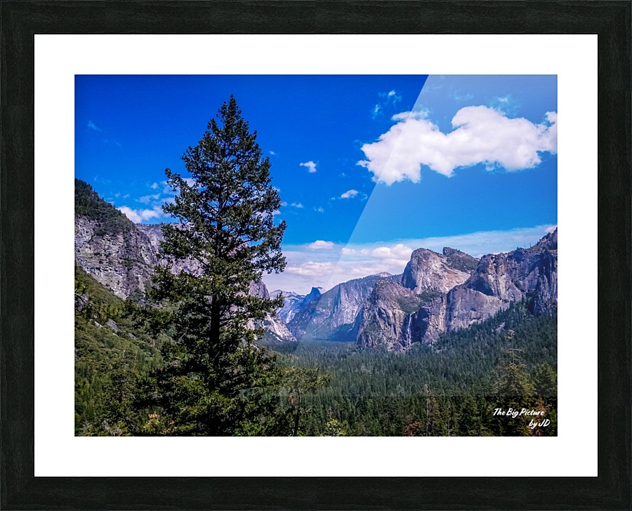 Valley View Yosemite Picture Frame print