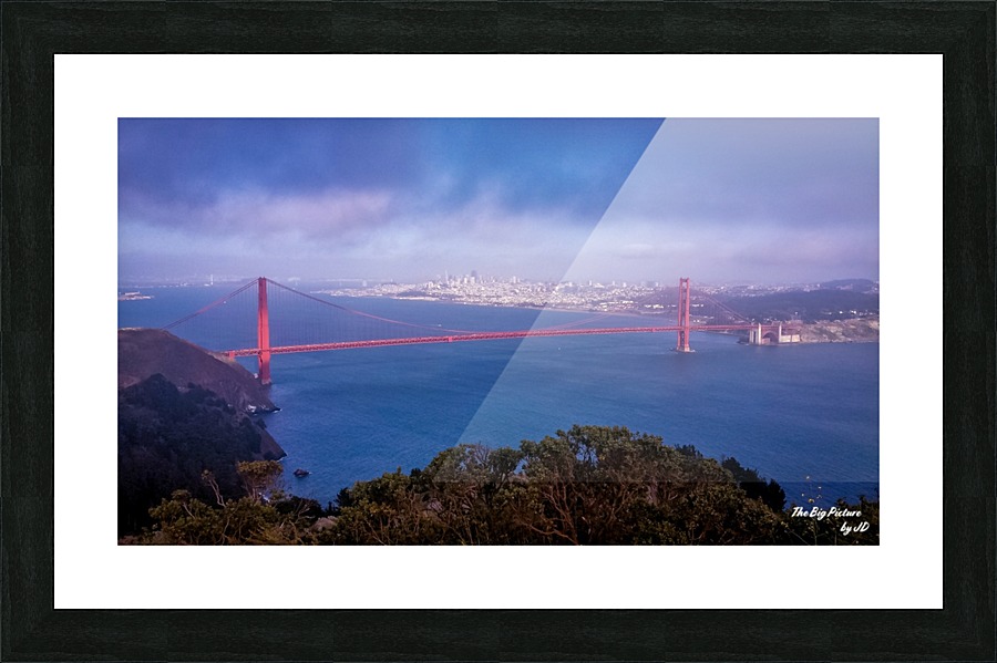 Goldengate Bridge Picture Frame print