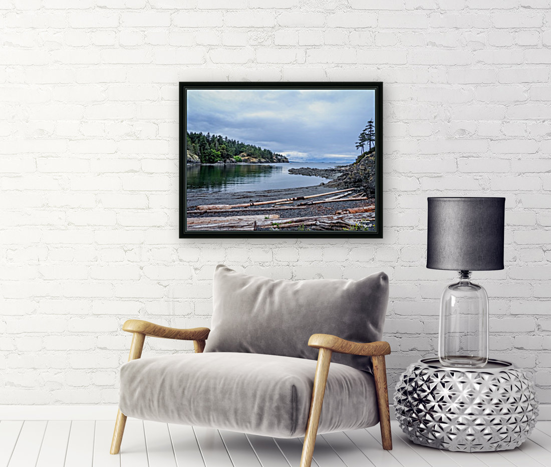 Neck Point Beach Logs Reproduction