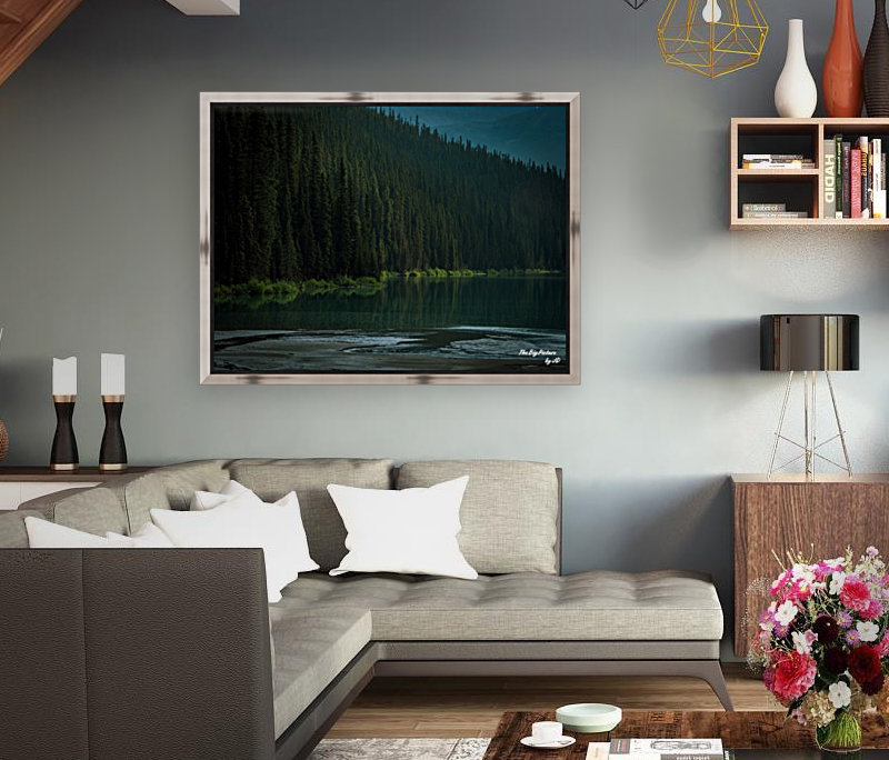 Rocky Mountains Emerald Reproduction