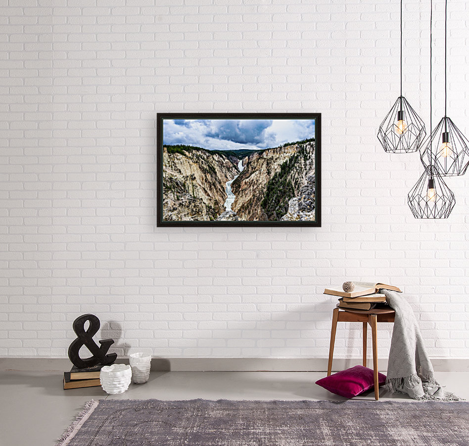 Yellowstone Artist Point Reproduction