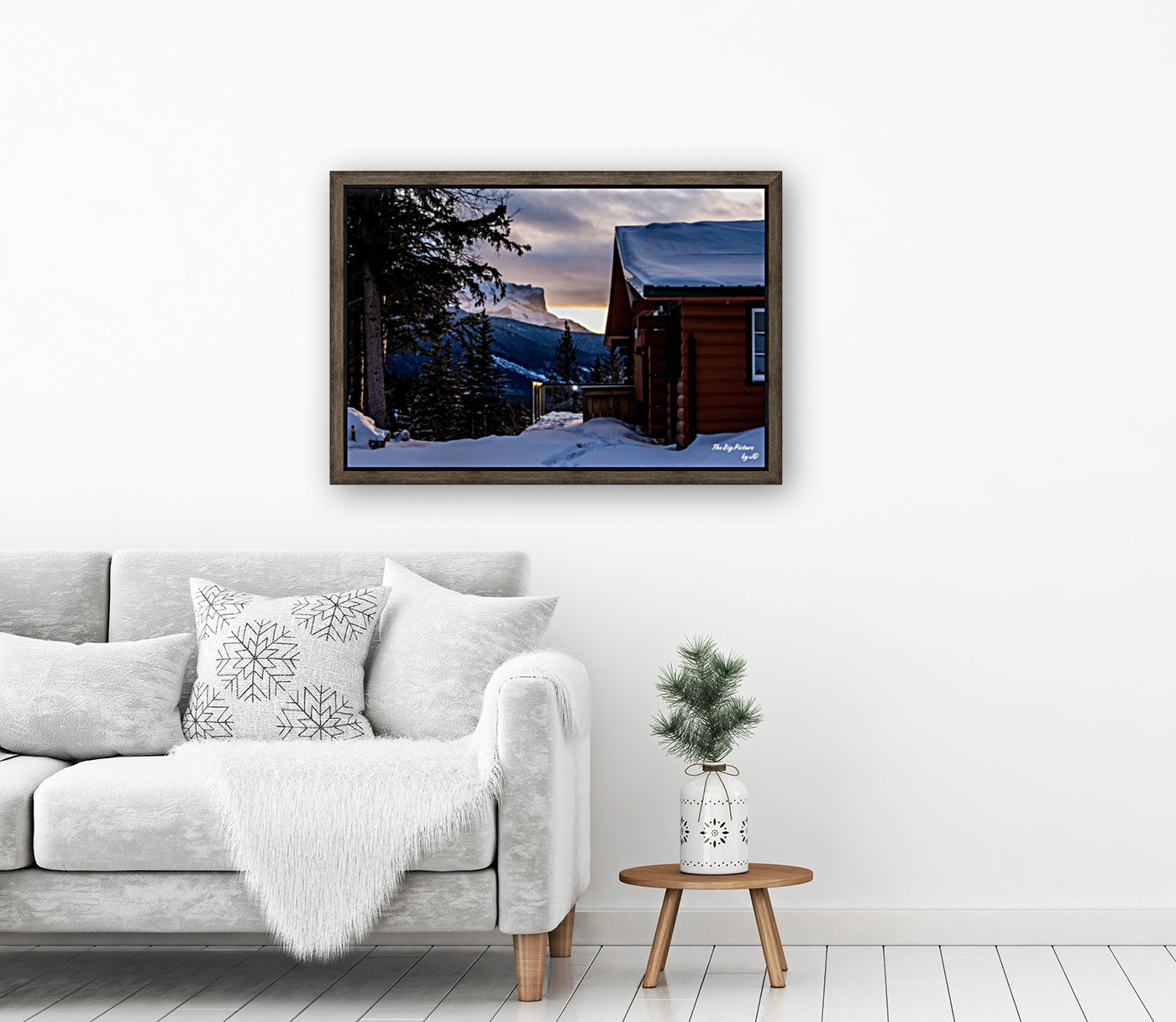 Overlander Mountain Views Reproduction