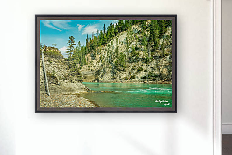 Wapta Falls Bend Reproduction