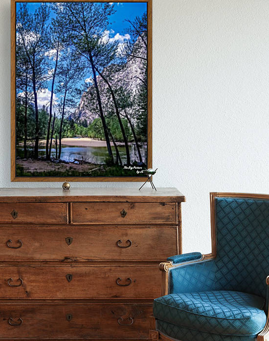 Yosemite Falls Trail Reproduction