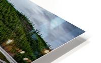 Yellowstone Burn HD Metal print