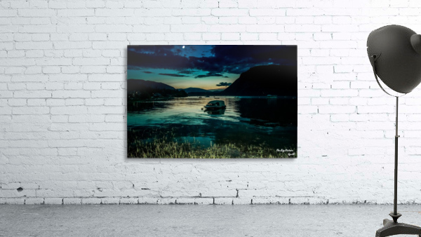 Canoe Night Time Wall Preview
