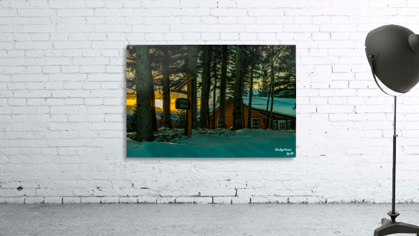 Overlander Orange Skies Wall Preview