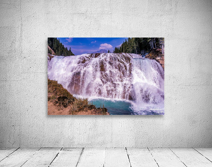 Wapta Falls Head On Wall Preview
