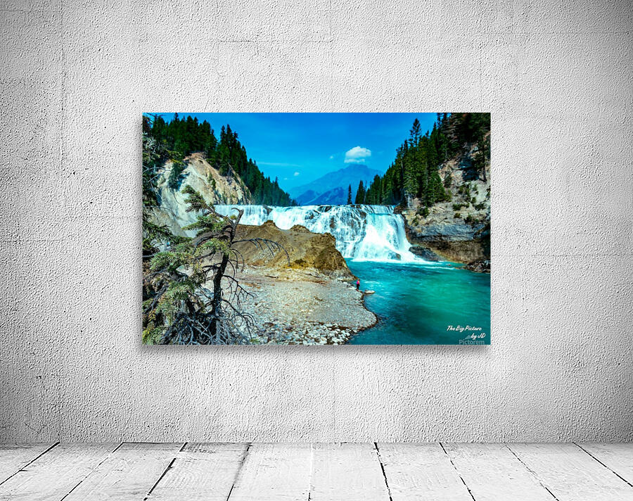 Wapta Falls Down River Wall Preview
