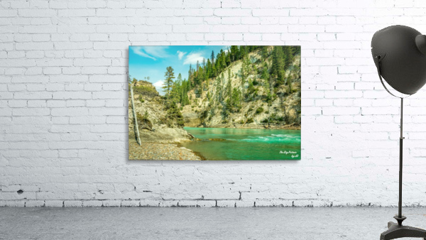 Wapta Falls Bend Wall Preview