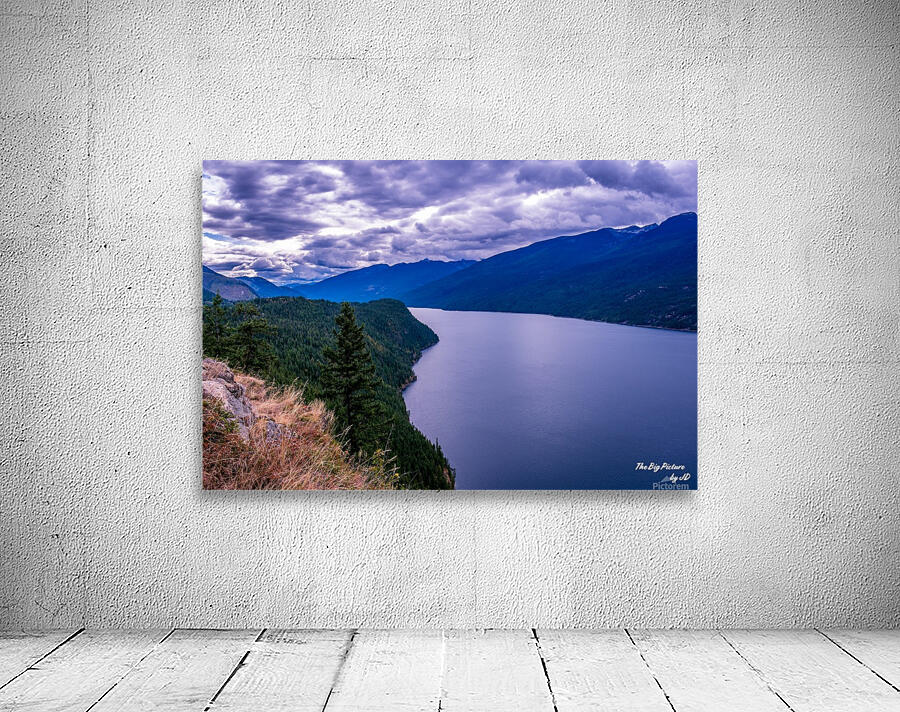 Slocan Lake View Wall Preview