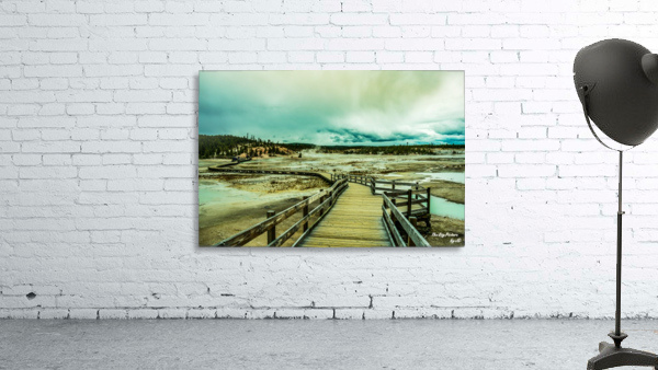 Yellowstone Boardwalk Wall Preview