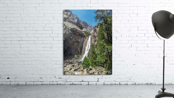 Yosemite Lower Falls Trail Wall Preview