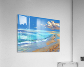 Blue Sky Beach  Acrylic Print