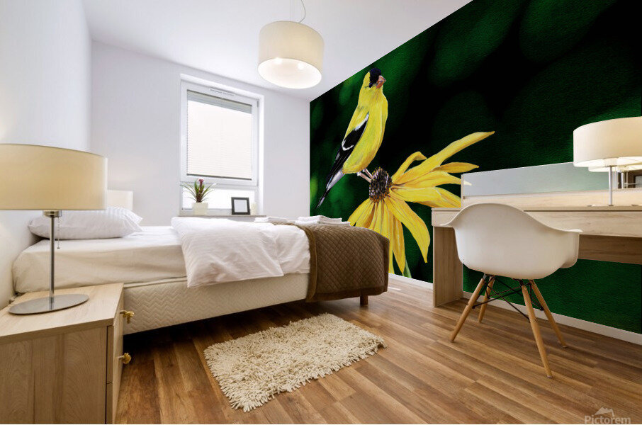Sitting Pretty Mural print