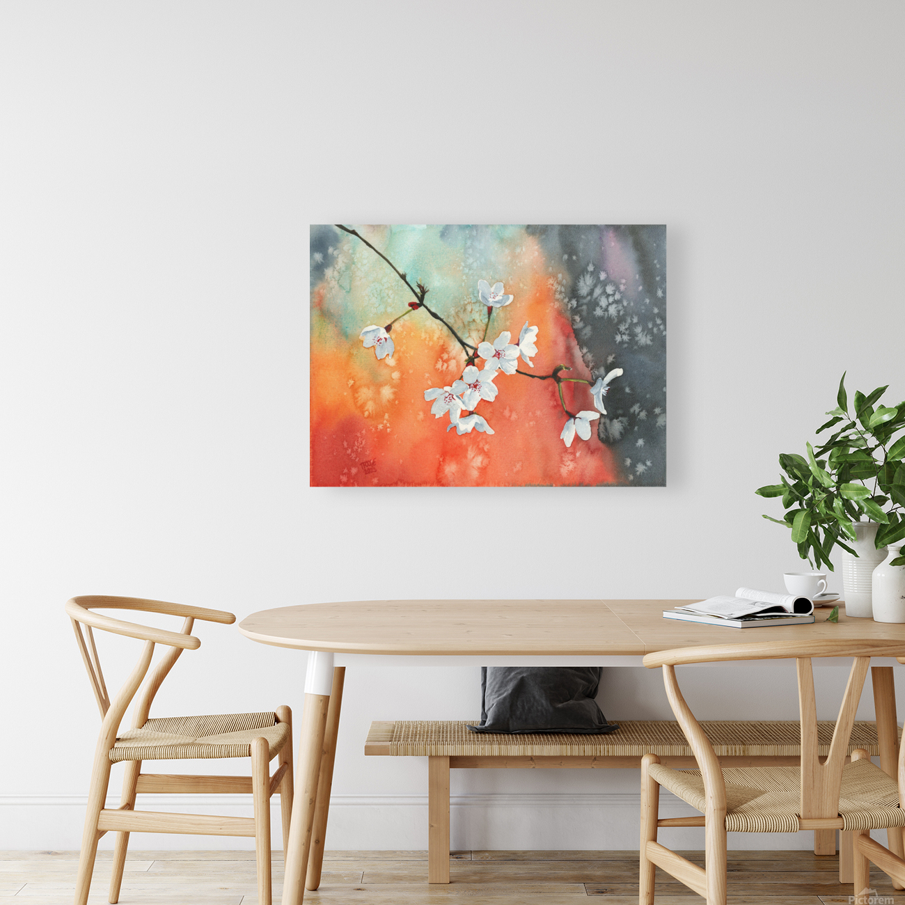 Cherry Blossoms  Reproduction