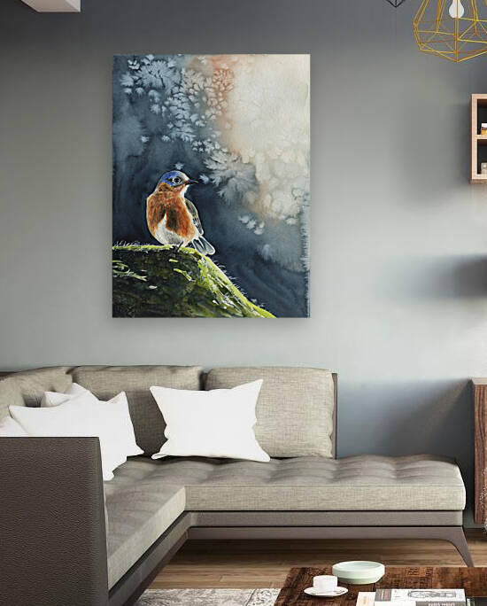 Bluebird in the Sunlight  by Taphath Foose
