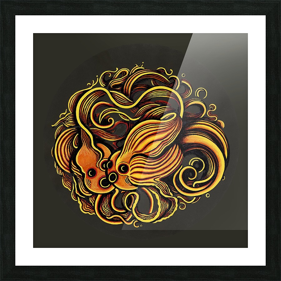 Lunar New Year Picture Frame print